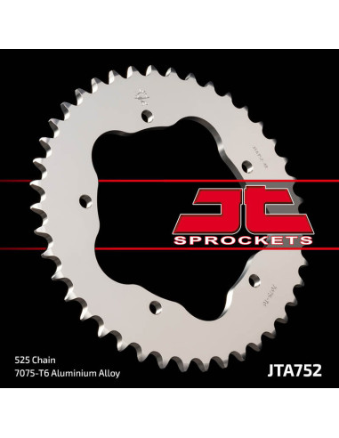 Couronne JT SPROCKETS aluminium Ultra-Light 752 - 525