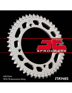 Couronne JT SPROCKETS aluminium Ultra-Light anti-boue 1465 - 420 2