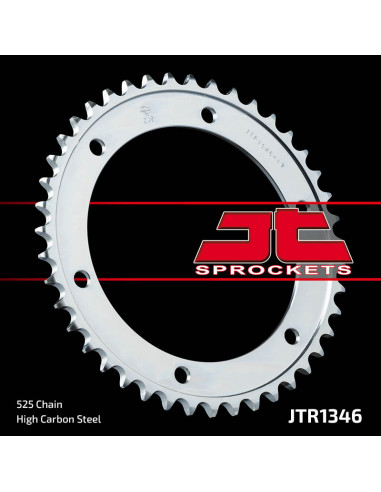 Couronne JT SPROCKETS acier standard 1346 - 525