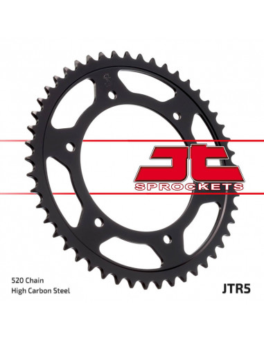 Couronne JT SPROCKETS acier standard 5 - 520