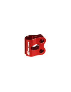 Guide durite de frein avant SCAR rouge