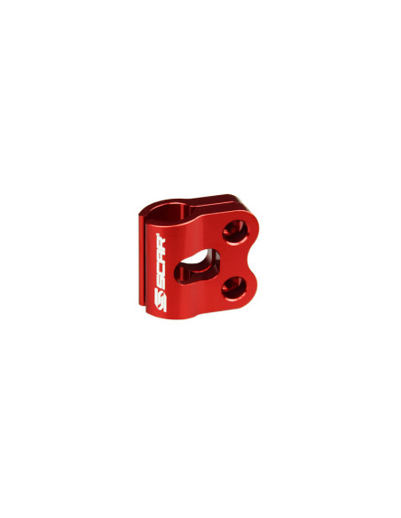 Guide durite de frein avant SCAR rouge