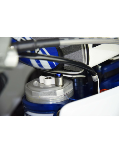 Purgeur de fourche SCAR bleu M4x0,7mm fourches WP/Marzocchi/Öhlins