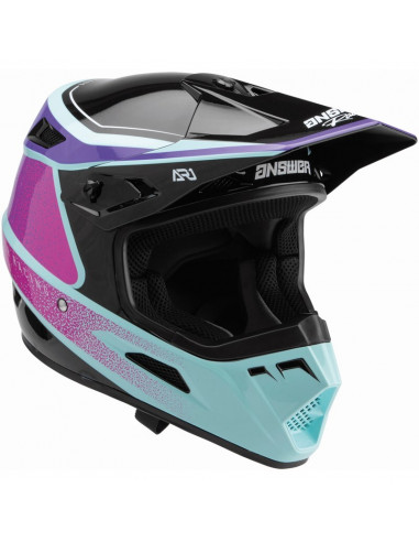 Casque ANSWER AR1 Vivid Purple/Rhodamine Deafoam taille XS