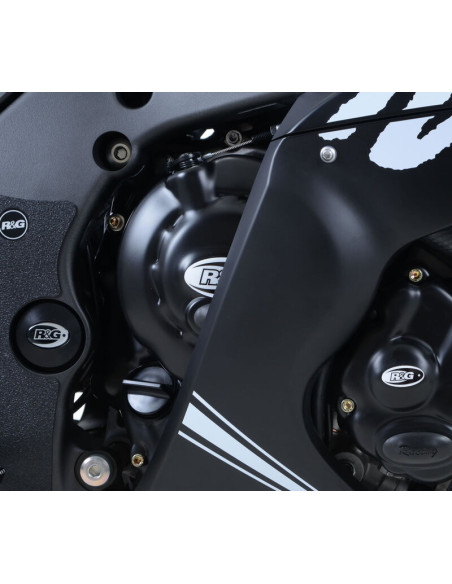 Kit de couvre-carter R&G RACING Race Series - noir Kawasaki ZX-10R/RR