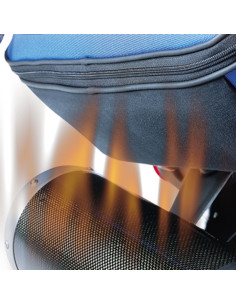 Sacoches cavalières OXFORD P60R noir 50L 2