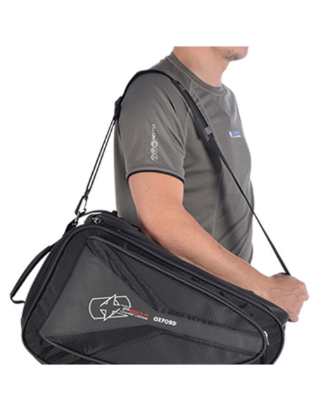 Sacoches cavalières OXFORD P60R noir 50L
