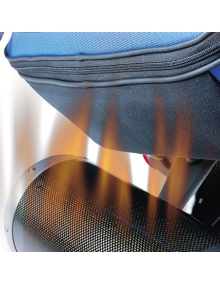 Sacoches cavalières OXFORD P60R noir 60L