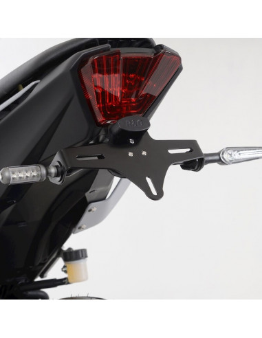 Support de plaque R&G RACING - noir Yamaha MT-07