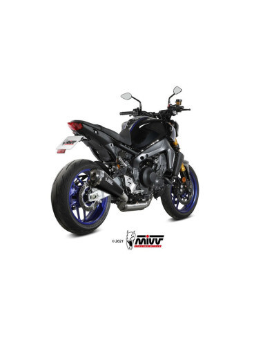 Ligne complète MIVV Delta Race - carbone Yamaha MT-09/SP/FZ-09