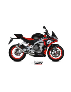 Ligne complète MIVV X-M1 - titane/inox Aprilia Tuono 660 2