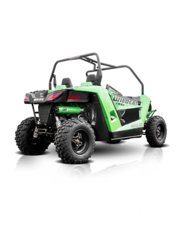 Silencieux HMF Performance Series - alu vert/Turn Down Black Arctic Cat Wildcat