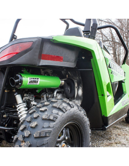 Silencieux HMF Performance Series - alu vert/Turn Down Black Arctic Cat Wildcat