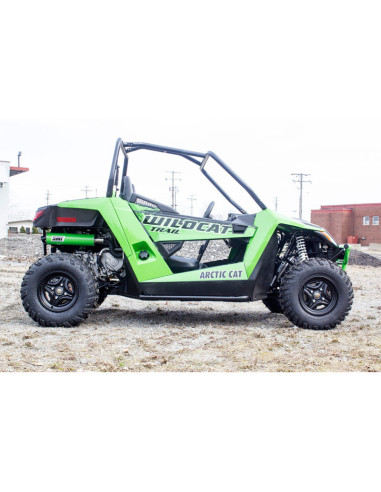 Silencieux HMF Performance Series - alu vert/Turn Down Black Arctic Cat Wildcat