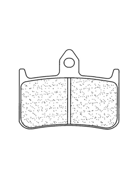 Plaquettes de frein CL BRAKES Racing métal fritté - 2245C60