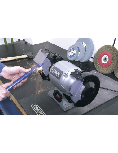 230V Heavy Duty meuleuse DRAPER 150mm 370w