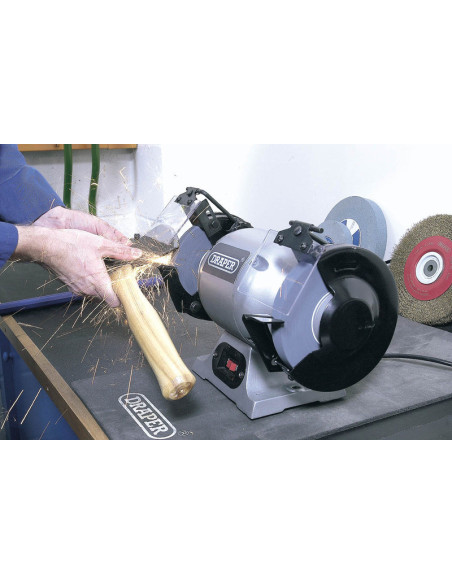 230V Heavy Duty meuleuse DRAPER 150mm 370w