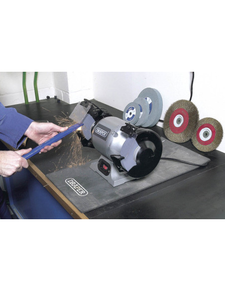 230V Heavy Duty meuleuse DRAPER 150mm 370w