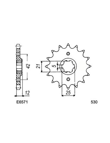 XJ.600 '84/90 16X44 RK530KRO *  (51H,51J)