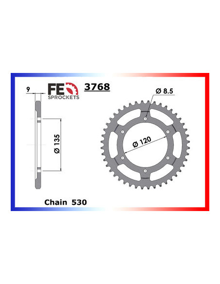 XJ.600 '84/90 16X44 RK530KRO *  (51H,51J)