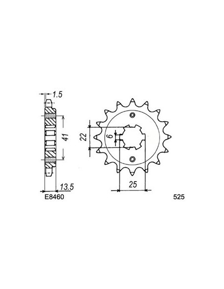 VT.600.C '88 16X44 RK525FEX *  (PC21)