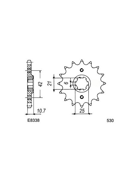 CB.650.C '80/81 16X39 RK530FEX  (RC05)