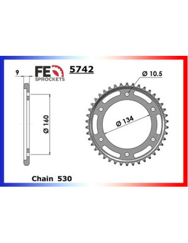 VTR.1000.SP2 '02/06 16X40 RK530GXW *  (SC45)
