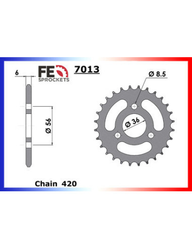 JR.50 '83/06 13X28 RK420MXZ