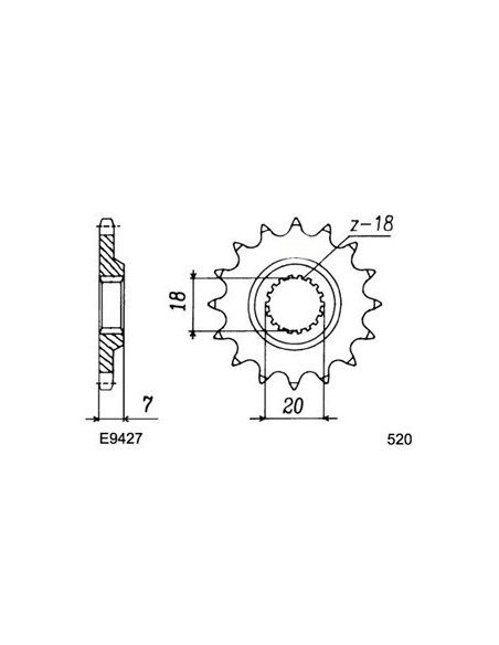 RM.125.H '87 12X53 RK520SO