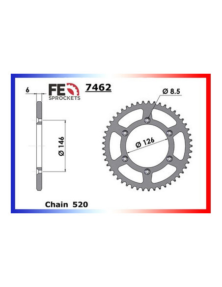 RM.125.H '87 12X53 RK520SO