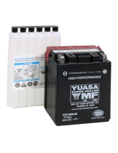 Batterie moto YUASA YTX14AHL-BS