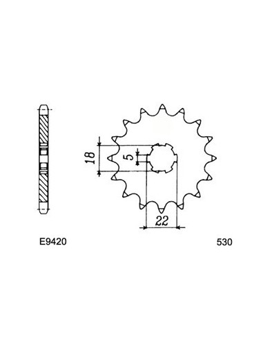 GT/T.500 '69/77 15X33 RK530KS *