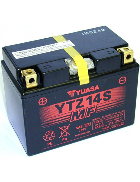 Batterie moto YUASA YTZ14S