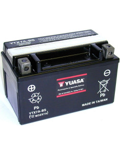 Batterie moto YUASA YTX7A-BS