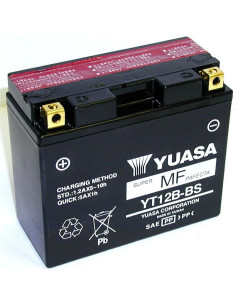 Batterie moto YUASA YT12B-BS