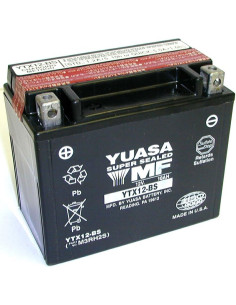 Batterie moto YUASA YTX12-BS