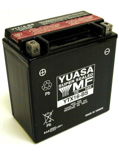 Batterie moto YUASA YTX16-BS