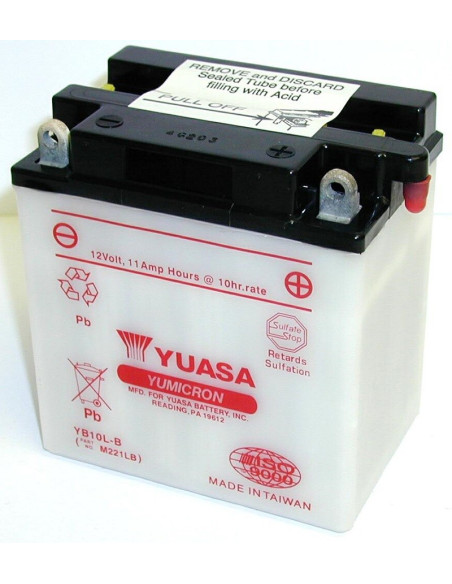 Batterie moto YUASA YB10L-B