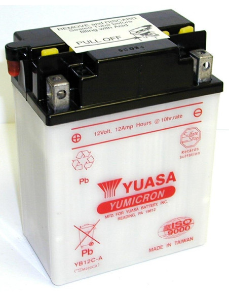 Batterie moto YUASA YB12C-A