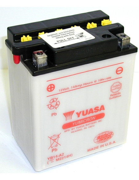 Batterie moto YUASA YB14-A2