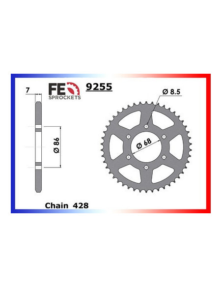 AR.125 '82/93 14X36 428H *
