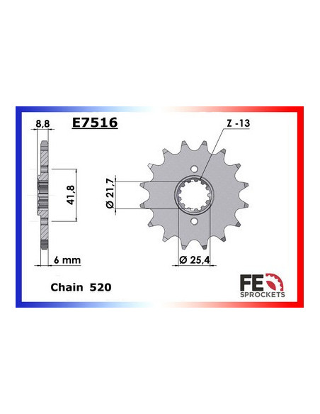 EL.250 F2 '96/03 14X40 RK520SO *