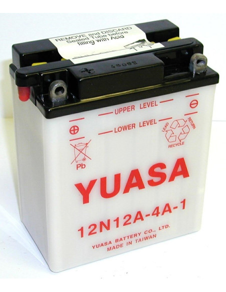 Batterie moto YUASA 12N12A-4A-1