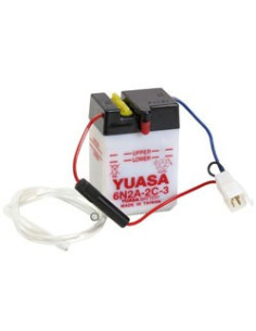 Batterie moto YUASA 6N2A-2C-3