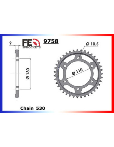 GPZ/GPX.600.R'85/00 15X39 RK530FEX  (ZX.600.A1/A2/A3/C1)