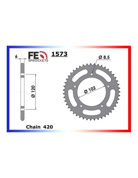 RS.50 '99/05 12X47 RK420MRU
