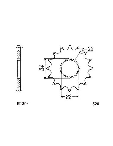 125.ETX '99/01 16X45 RK520SO *