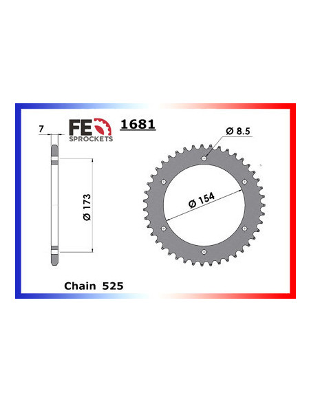 1000.RST FUTURA  '01/04 16X43 RK525FEX µ