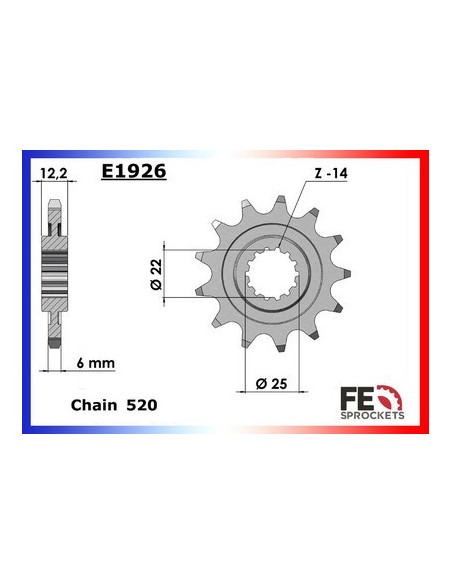 200.EC ENDURO '99/10 13X51 RK520FEX 