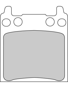 Plaquette moto Ferodo FDB134P Organic